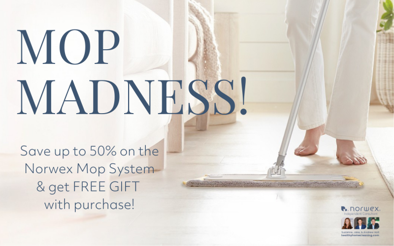 Score BIG during Norwex’s Mop Madness Sale!