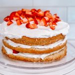 Finnish Strawberry Cake