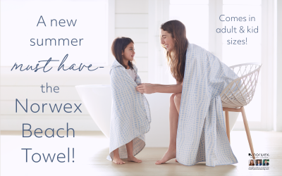 A New Summer Must-Have- A Review of the Norwex Beach Towel!