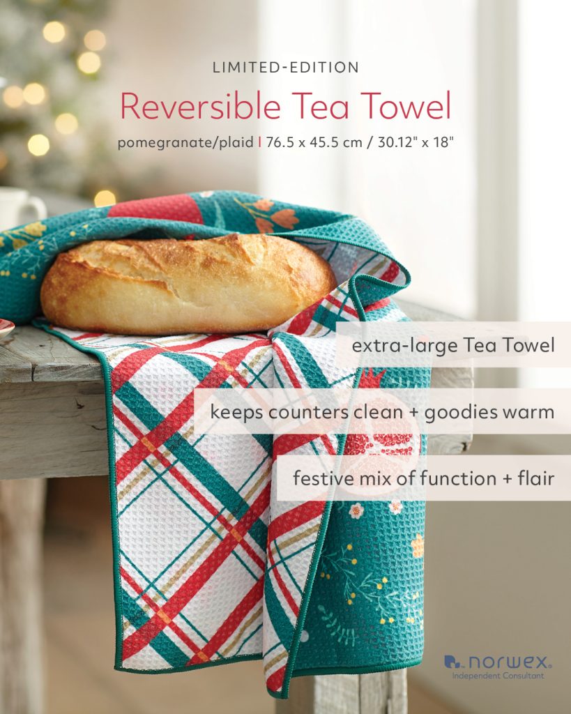 Tea Towel and sponge