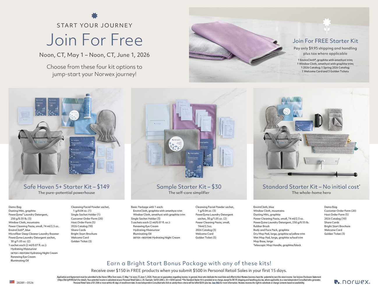 become a Norwex consultant in May