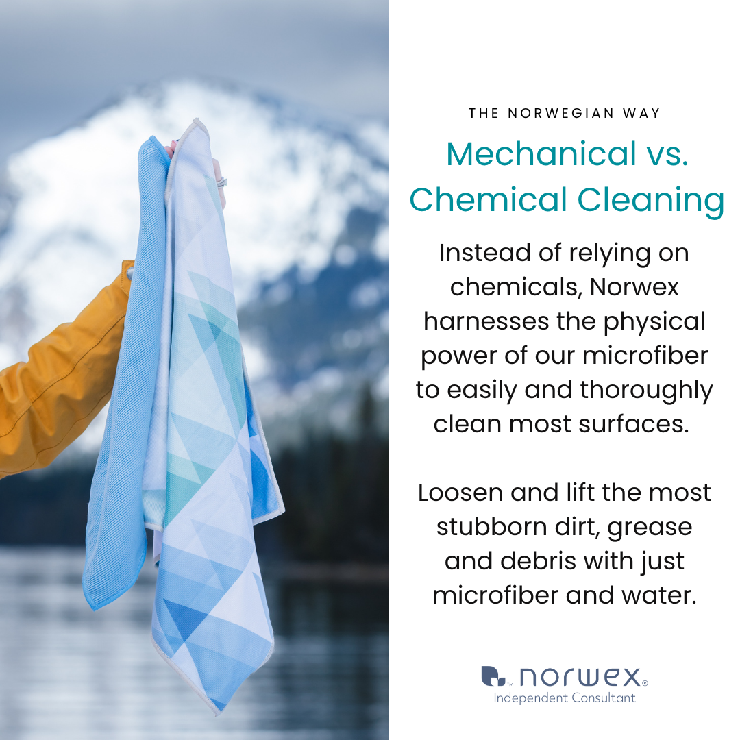 mechanical vs chemical cleaning